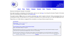 Desktop Screenshot of messianictrust.org.uk